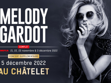 Melody Gardot en concert au Théâtre du Châtelet en décembre 2022