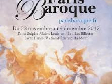 Festival Paris Baroque 2012