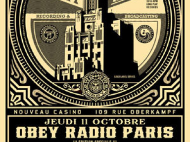 Obey Radio Party au Nouveau Casino