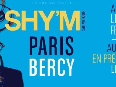 Shy'm au Grand Rex en février 2013