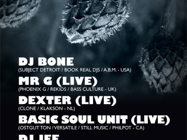 DJ Bone + Mr G + Dexter + Basic Soul Unit à la Machine du Moulin Rouge