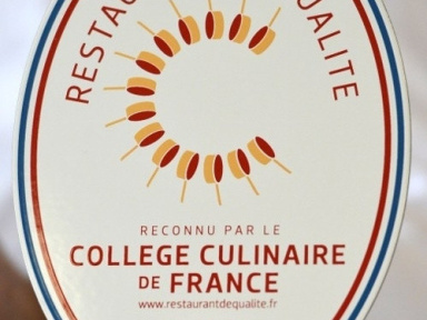 Le label "Restaurant de qualité" lancé par le Collège Culinaire de France 