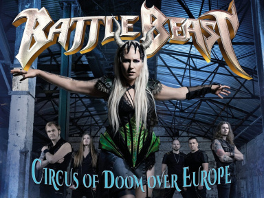 Battle Beast en concert à l'Alhambra à Paris en février 2024