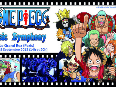 One Piece Music Symphony au Grand Rex en septembre 2013