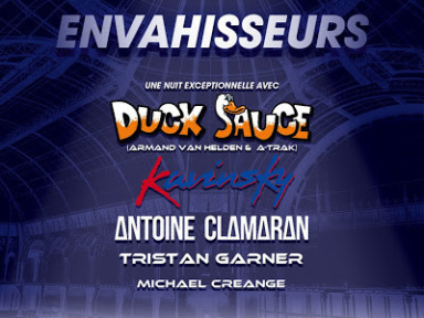 Les Envahisseurs au Grand Palais avec Kavinsky