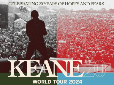 Keane en concert à l'Olympia de Paris en avril 2024