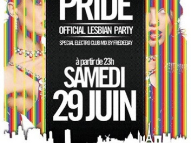 The Love Pride : Official Lesbian Party 2013 au Rive Gauche