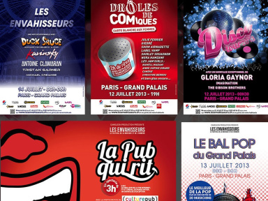 Les Envahisseurs : le festival de la musique et de l'humour au Grand Palais