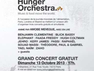 No Hunger Orchestra à Paris : concert gratuit à l'Alhambra