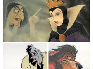 Les Méchants de Disney s'exposent chez Arludik