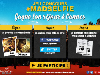 EuropaCorp CINEMAS offre un séjour à Cannes pour deux personnes !