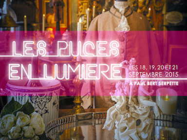 Les Puces en Lumière au marché Paul Bert Serpette