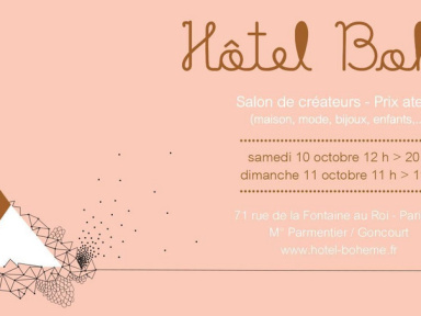 Hôtel Bohême, marché de créateurs pour les assoiffés de bons plans