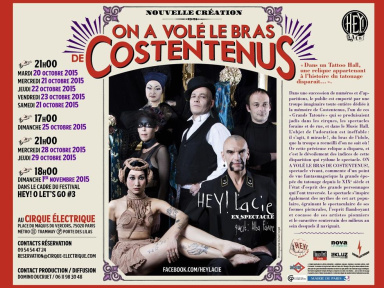 On a volé le bras de Costentenus au Cirque Électrique : coup de cœur !