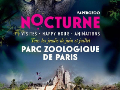 Nocturnes cet été au Parc Zoologique de Paris !