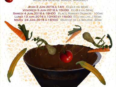 Soupe maison, le spectacle gratuit et responsable de la place de la Bourse