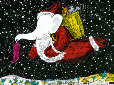Babar et le Père Noël au théâtre des Champs-Élysées
