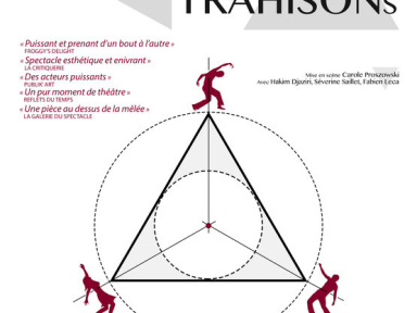 Trahisons de Harold Pinter au théâtre de Ménilmontant