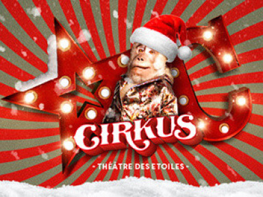 Cirkus fête Noël au club Les Étoiles