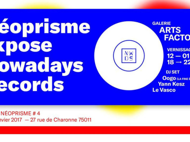 Néoprisme expose Nowadays Records à la galerie Arts Factory