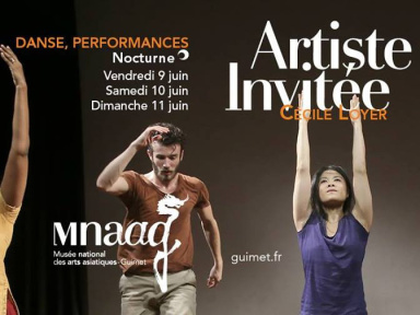 Danse : Cécile Loyer au musée Guimet