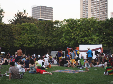 Cinewax Outdoors au parc de Choisy : ateliers, food et cinéma