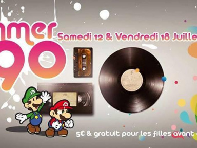 party 90! Gratuit pour les filles