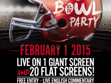 Paris’s Biggest Superbowl Party XLIX 2015