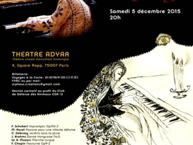 Fuzjko HEMMING en concert exceptionnel au Théâtre Adyar