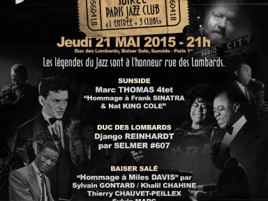 Soirée Paris Jazz Club - JAZZ LEGENDS