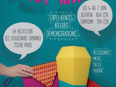 Les Journées du Fait Main à la Recyclerie !