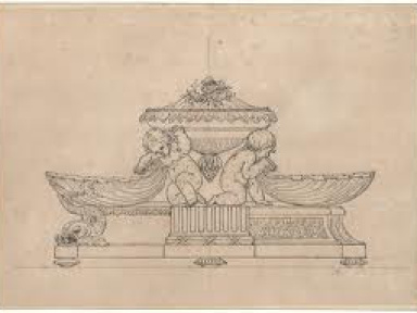 Dessins d’orfèvrerie de l’atelier de Robert-Joseph Auguste (1723-1805)