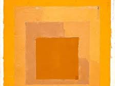 Josef Albers en Amérique, Peintures sur papier