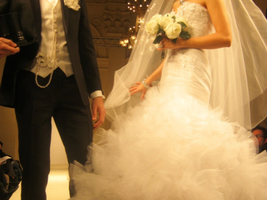 Salon du Mariage couture, Mariage au Salon 2012