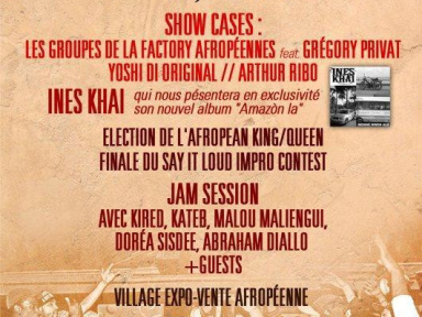 CONNECTIONS AFROPEENNES #1 // Ines Khai, Grégory Privat,... + 100 artistes