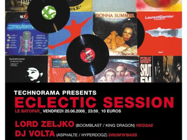 Soirée, Paris, Technorama, Eclectic Session, Batofar