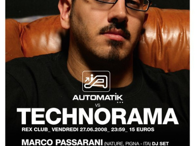 Soirée, Paris, Technorama, Automatik, Rex Club