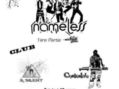 Soirée, Paris, Batofar, Coup de Pouce Humanitaire, Nameless