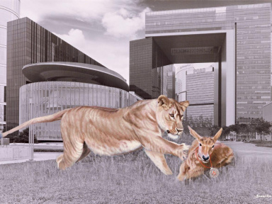 Chine La Belle – Samantha's P on P Art World au Carrousel du Louvre