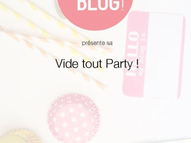 Vide Tout Party ! le vide dressing de Oh My Blog !