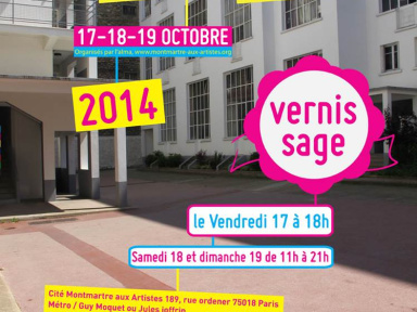 Montmartre Aux Artistes 2014 - Portes Ouvertes des Ateliers