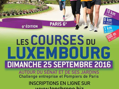 Les Courses du Luxembourg 2016 - les inscriptions sont ouvertes