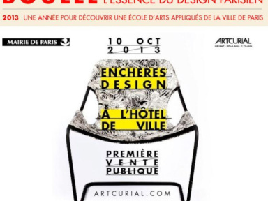 Vente aux enchères au profit des jeunes créateurs parisiens