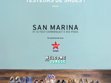 Devenez testeuse de souliers pour San Marina 