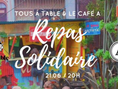 Repas solidaire au Café A