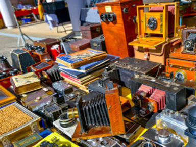 Ciné-brocante sur l'esplanade de la BnF