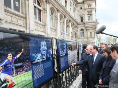 L'expo "Football de légendes, une histoire européenne"