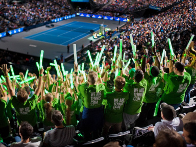 La “We are tennis Fan Academy” 2016 de BNP Paribas à Roland Garros