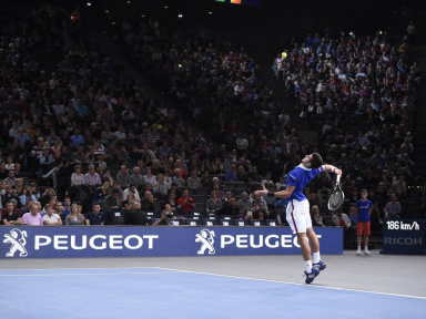 Les "Aces du cœur" au BNP Paribas Masters 2016 de Bercy
