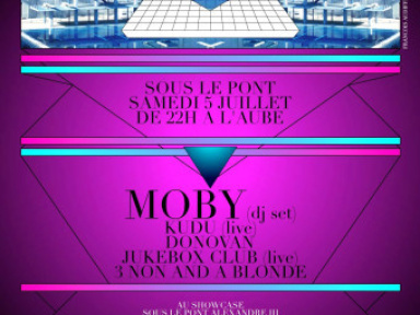 Soirée, Paris, Sous le Pont, Pont Alexande 3, Johnson, Moby 